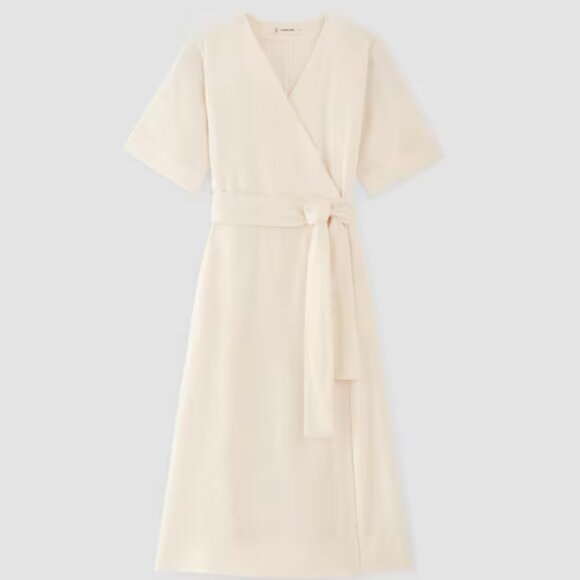 The Wrap Dress in Linen - Picture 6 of 10